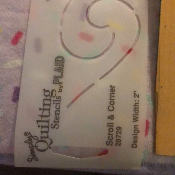 QUILT STENCILS 1981 & 1991 vintage 8 piece - Picture 8 of 16